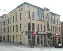 This photograph shows the contextual view of the building, 2005; City of Saint John