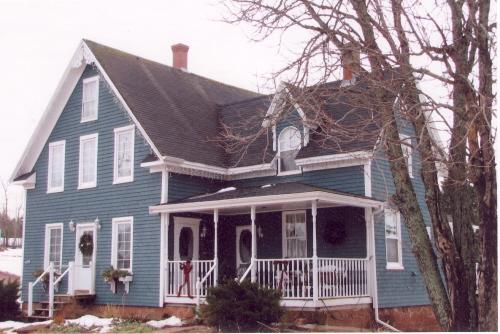 Showing northeast elevation