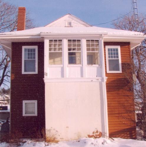 Showing back elevation