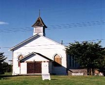 Exterior view of the South Arm Presbyterian Church, Richmond, BC, 2001; Denise Cook Design, 2004.