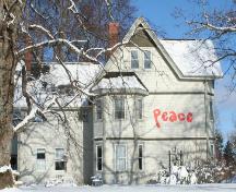 Showing side elevation; Province of PEI, Donna Collings, 2008