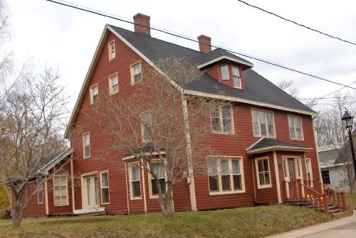 Showing southwest elevation