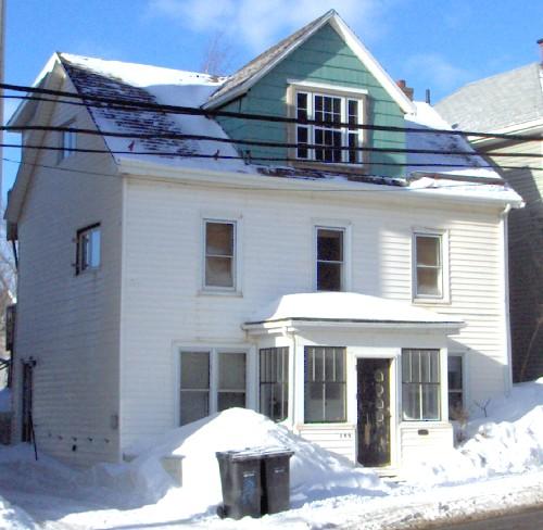 Showing southwest elevation