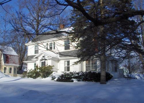 Showing southwest elevation