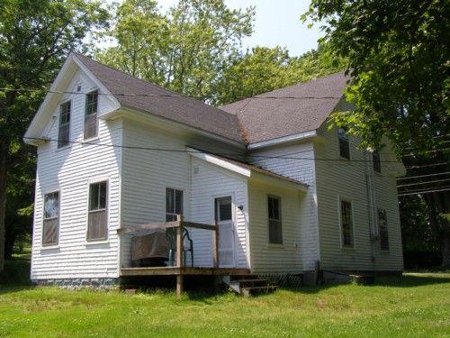 Rear Elevation with Profile of South Elevation