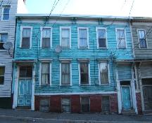This photograph shows the contextual view of the building, 2005; City of Saint John