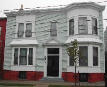 This photograph is a contextual view of the building, 2005; City of Saint John