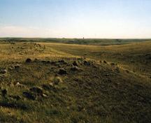 Laidlaw Antelope Trap Provincial Historic Resource, near Bow Valley (August 1984); Alberta Culture and Community Spirit - Royal Alberta Museum, 1984