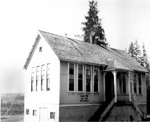 Historic view of Clayton Elementary School, circa 1910s; City of Surrey, 2007