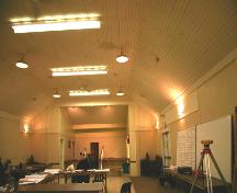 Interior view of the Strawberry Hill Farmers Institute Hall, 2007; City of Surrey, 2007