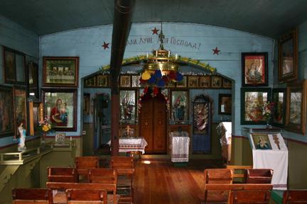 Narthex and nave