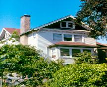 Exterior view of the Brown Residence, 2004; City of North Vancouver, 2004