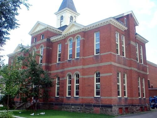 Charlotte Street School - Oblique view