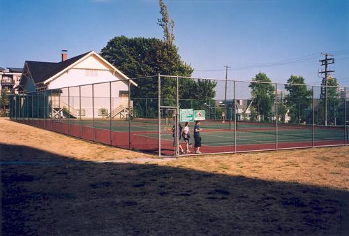 View from west