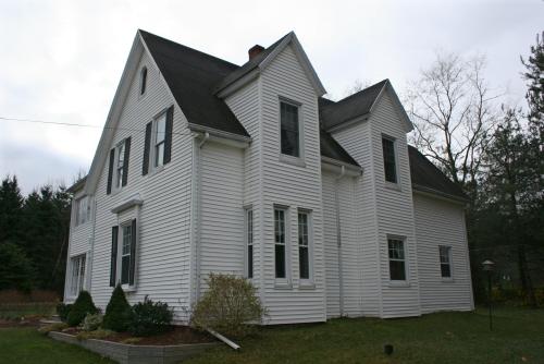 Showing north elevation