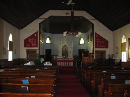 Interior view from the north, 2008