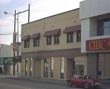 Exterior view of the Leathley Printing Building, 2003; City of Kelowna, 2003