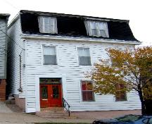 This photograph is a contextual view of the building on Orange Street, 2005; City of Saint John