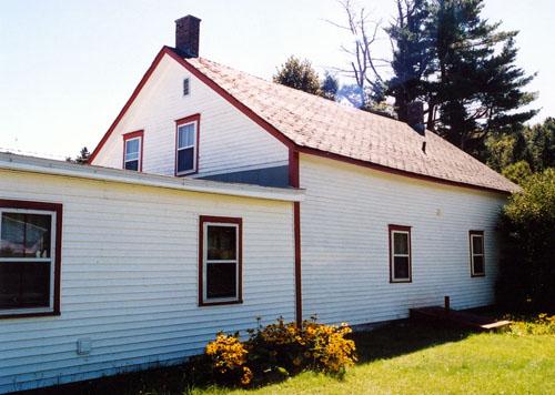 Mount Hope Farm, rear exterior view