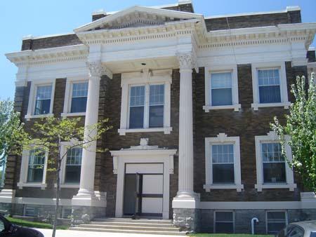 Façade of Hespeler Town Hall, 2007