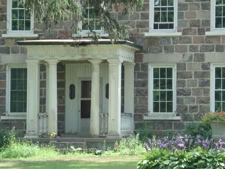 Portico, Hostetler House, 2007