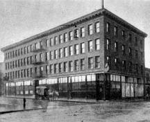 Exterior view of the Hotel Winters, c. 1908; Dominion Illustrating Company, "Greater Vancouver Illustrated" c.1908