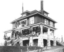 Exterior view of the McNair Residence, 1907; North Vancouver Museum and Archives, #9185