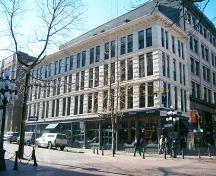 Exterior view of the Edward Hotel; City of Vancouver, 2004