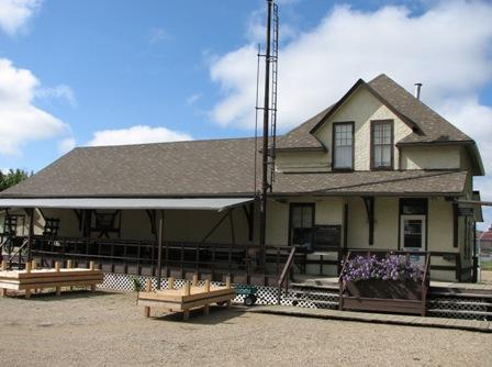 CNR Station, front elevation