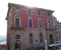Exterior photo of front facade, 287 Duckworth Street, St. John's. Taken February 2005.; HFNL 2005