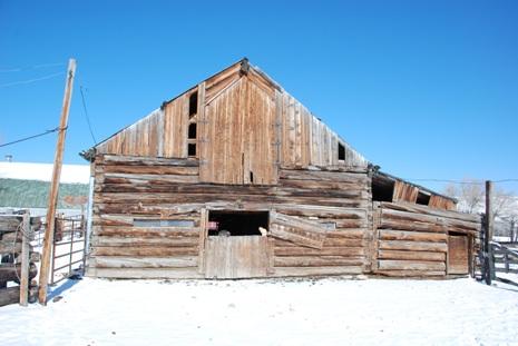 Log barn