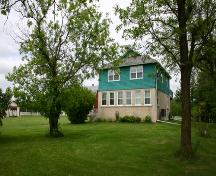Primary elevations of the Nordin House, Teulon area, 2005; Historic Resources Branch, Manitoba Culture, Heritage, Tourism and Sport, 2005
