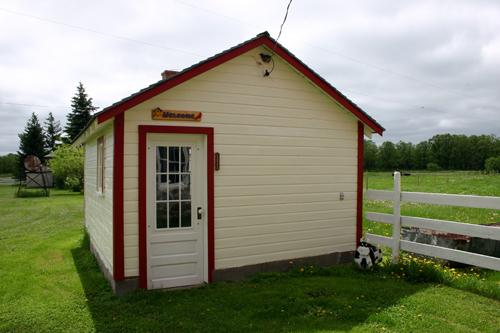 North Elevation of Milk House