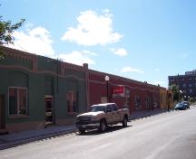View looking west, on the south side of Water Street, St. John's. Photo taken August 2008.; Deborah O'Rielly/ HFNL 2008