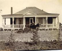 Former Engineer's House newly built; Brooks Bulleton, 1912