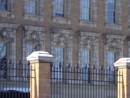 Detailed View of Decorative Windows