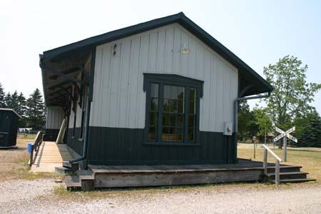 East Elevation, Otterville Railway Station, 2007
