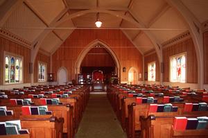 Interior view