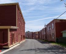 View up Main Street, Port Union, NL, 2006; HFNL 2008
