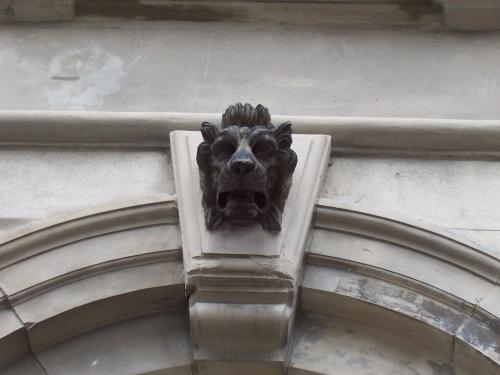 Detail, gargoyle