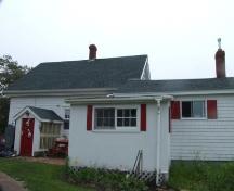 Rear elevation, Cannon House, Diligent River, Nova Scotia, 2007.
; Heritage Division, NS Dept. of Tourism, Culture and Heritage, 2007