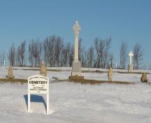 Overview of cemetery; PEI Genealogical Society, 2008