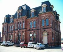 Old Provincial Normal College, Truro, front elevation, 2004; Heritage Division, Nova Scotia Department of Tourism, Culture and Heritage, 2004