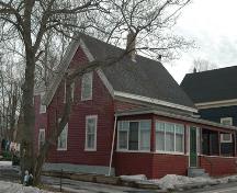 Side profile of the King House, Annapolis Royal, Nova Scotia, 2009.; Nova Scotia Department of Tourism, Culture and Heritage, Heritage Division, 2009