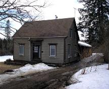 Side elevation, including rear ell, MacQuarrie House, Upper Middle River, NS, 2008.; Dept. of Tourism, Culture and Heritage, Province of NS, 2008