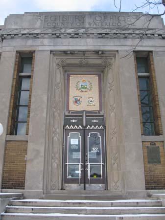 Front Entrance of the Registry Theatre