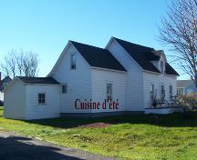 Cette image montre l'emplacement de l'ancienne cuisine d'été; Town of Shippagan