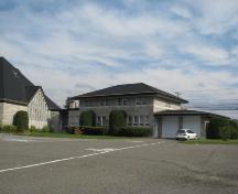 Le presbytère pris en angle de la rue Principale; Madawaska Planning Commission