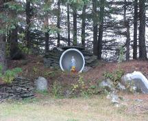 Grotte se retrouvant derrière le presbytère; Madawaska Planning Commission