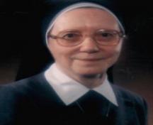 A portrait of Sister Irène Léger; Université de Moncton